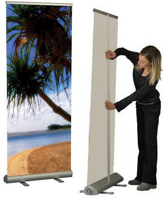 Signage Displays Smart Roll Banner - Single Display9